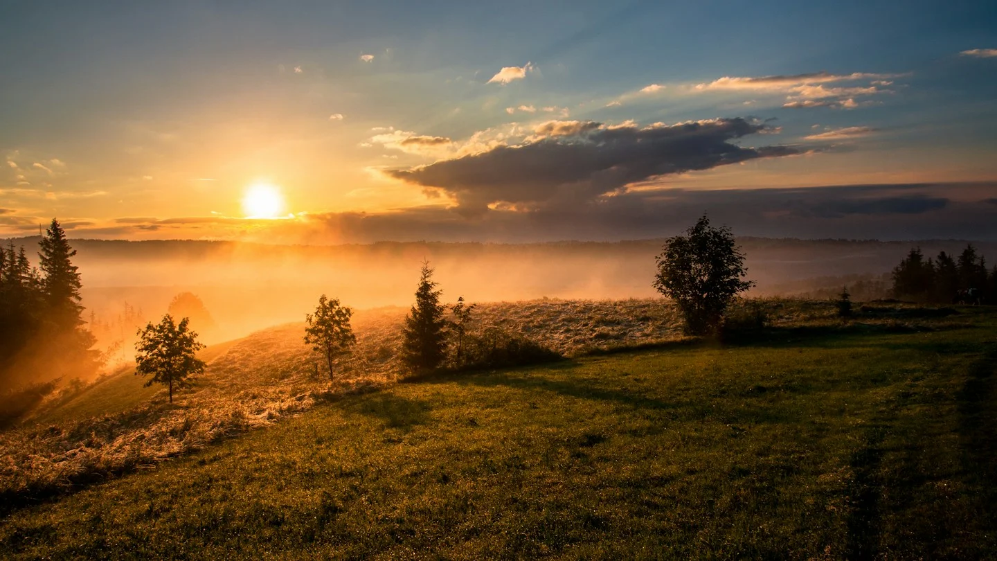 Before the world wakes — Landscape, Dawn, Fog